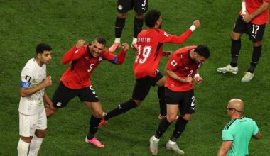 Egypt celebrate as Iran's late goal is ruled out by VAR