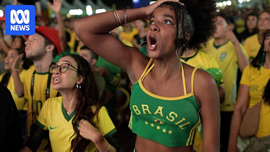 Face paint, chants and flags — the many ways football fans celebrate the World Cup
