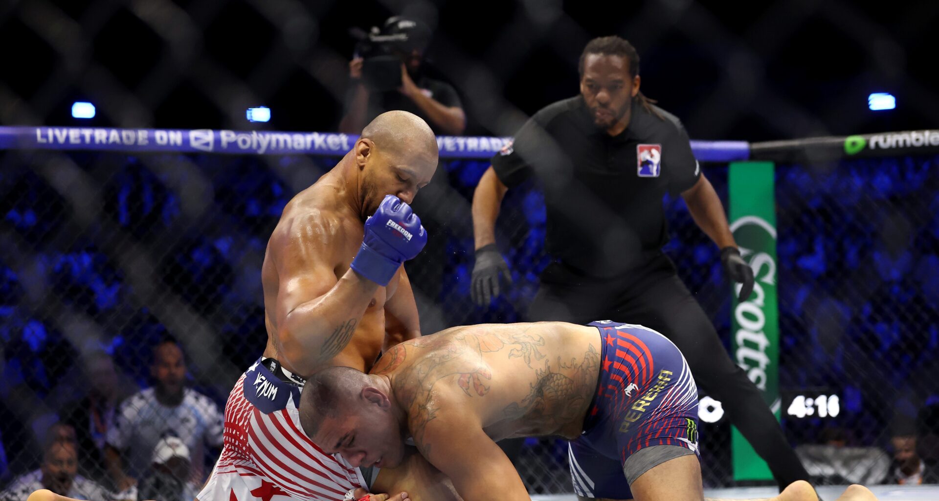 Alex Pereira & Tom Aspinall Trash MMA Referee Herb Dean