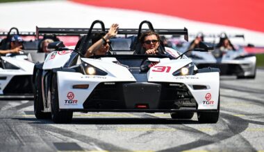 F1 Austrian GP drivers' parade ditches traditional lorry for team-liveried KTM X-Bows