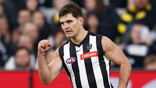 Collingwood forward Lachie Schultz.
