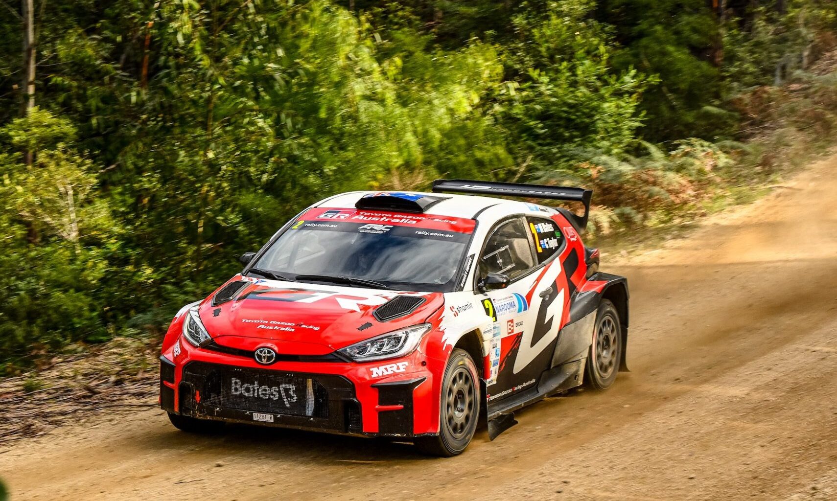 Harry Bates and Coral Taylor dominate Australian Rally ChampionshipNarooma Forest Rally