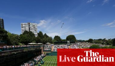 Wimbledon 2026: Sinner, Sabalenka, Djokovic and more in action on day one - live | Wimbledon 2026