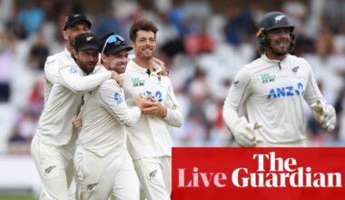 New Zealand win third men’s Test to seal series against England as Ben Stokes bows out – as it happened | England v New Zealand 2026