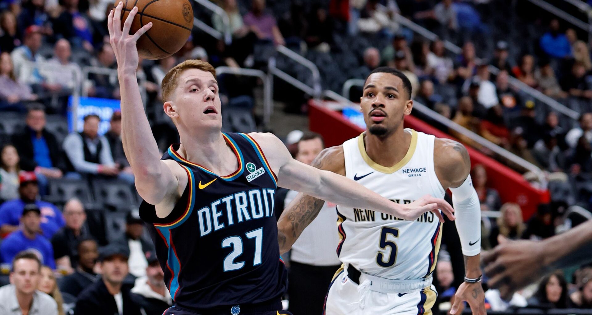 Detroit Pistons bringing back Kevin Huerter for 3 years, $27 million