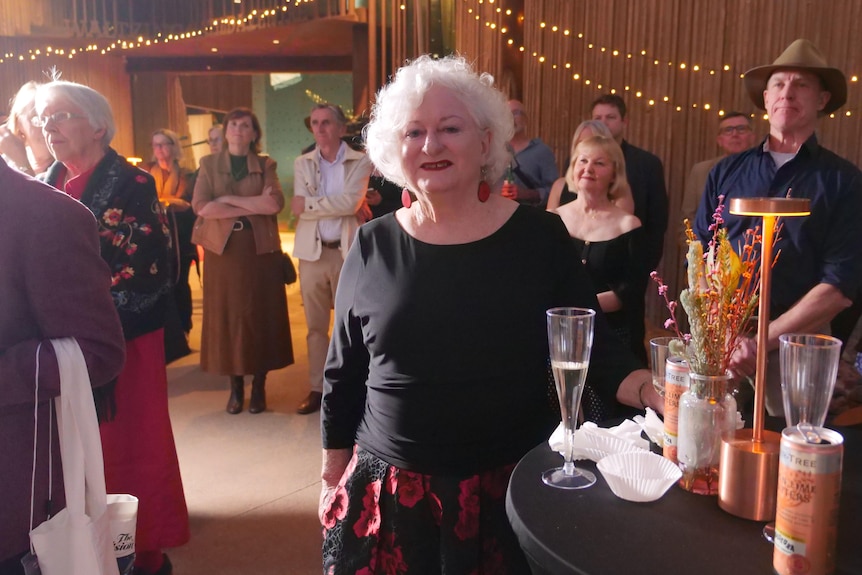 a woman at the gala opening of the opening of the vision splendid outback film festival
