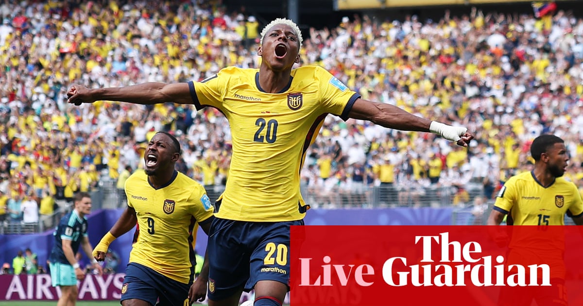 Ecuador v Germany: World Cup 2026 – live | World Cup 2026