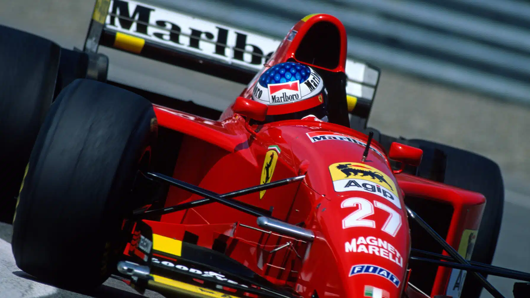 Jean Alesi (Ferrari) in the 1995 Canadian Grand Prix