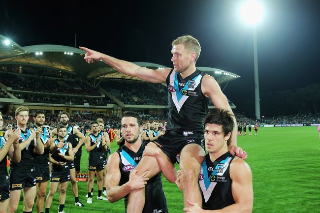 Kane Cornes was a champion of Port Adelaide.