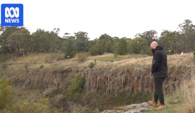 Sacred Victorian Indigenous site Lal Lal Falls runs dry as upstream 'greed' blamed