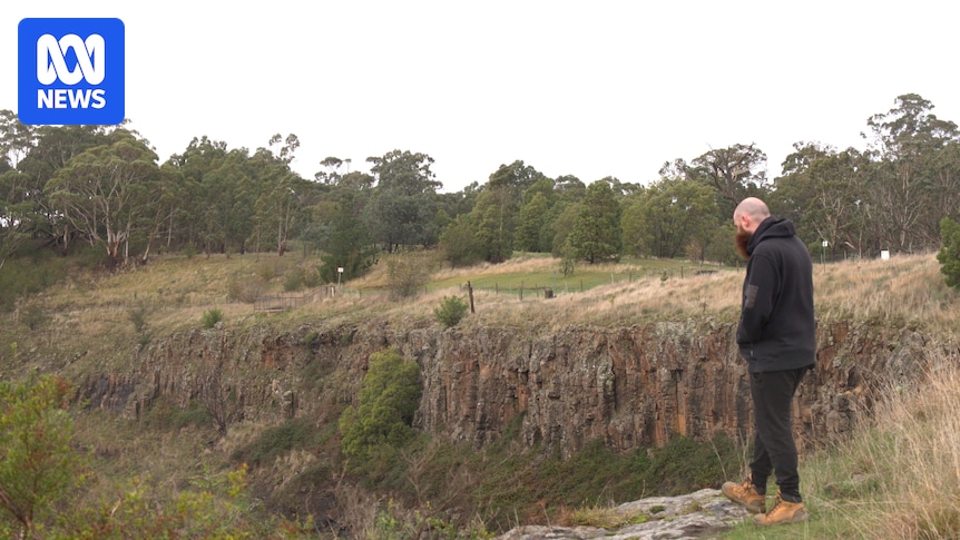 Sacred Victorian Indigenous site Lal Lal Falls runs dry as upstream 'greed' blamed