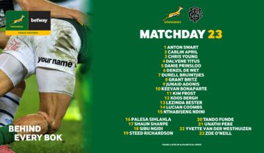 23 behind the 23: Meet the fans going behind the Boks