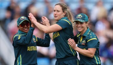 Women’s T20 World Cup 2026, cricket results: Australia defeats Pakistan, Ellyse Perry, Beth Mooney injury, video, highlights