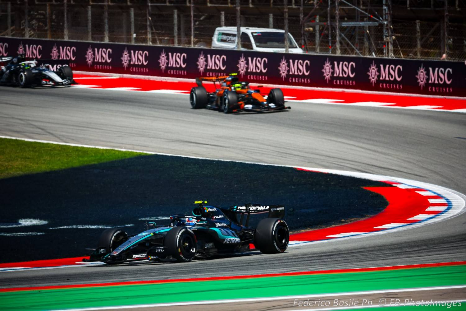 12 Andrea Kimi Antonelli, (ITA), INEOS AMG Mercedes W17, during the Barcelona-Catalunya GP, Barcelona 11-14 June 2026, Montemelò Formula 1 World championship 2026.