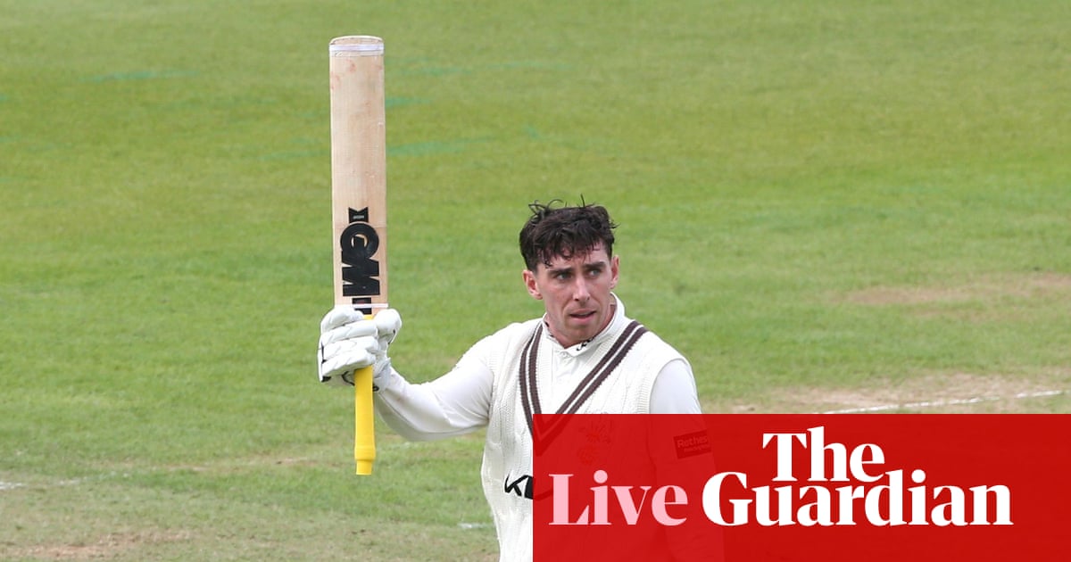 County cricket: Lawrence double century puts Surrey in charge against Hampshire – as it happened | County Championship
