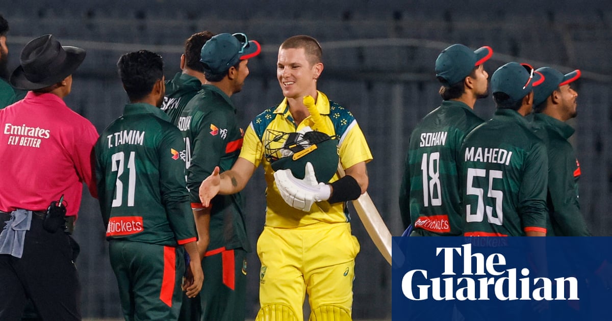 Zampa edges Australia past Bangladesh to avoid ODI whitewash as Connolly hits first ton | Australia cricket team