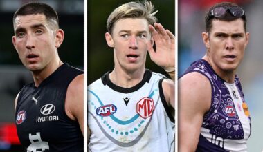 TEAMS: Star Blue missing again, Marshall axed among five Port changes, Freo's big call