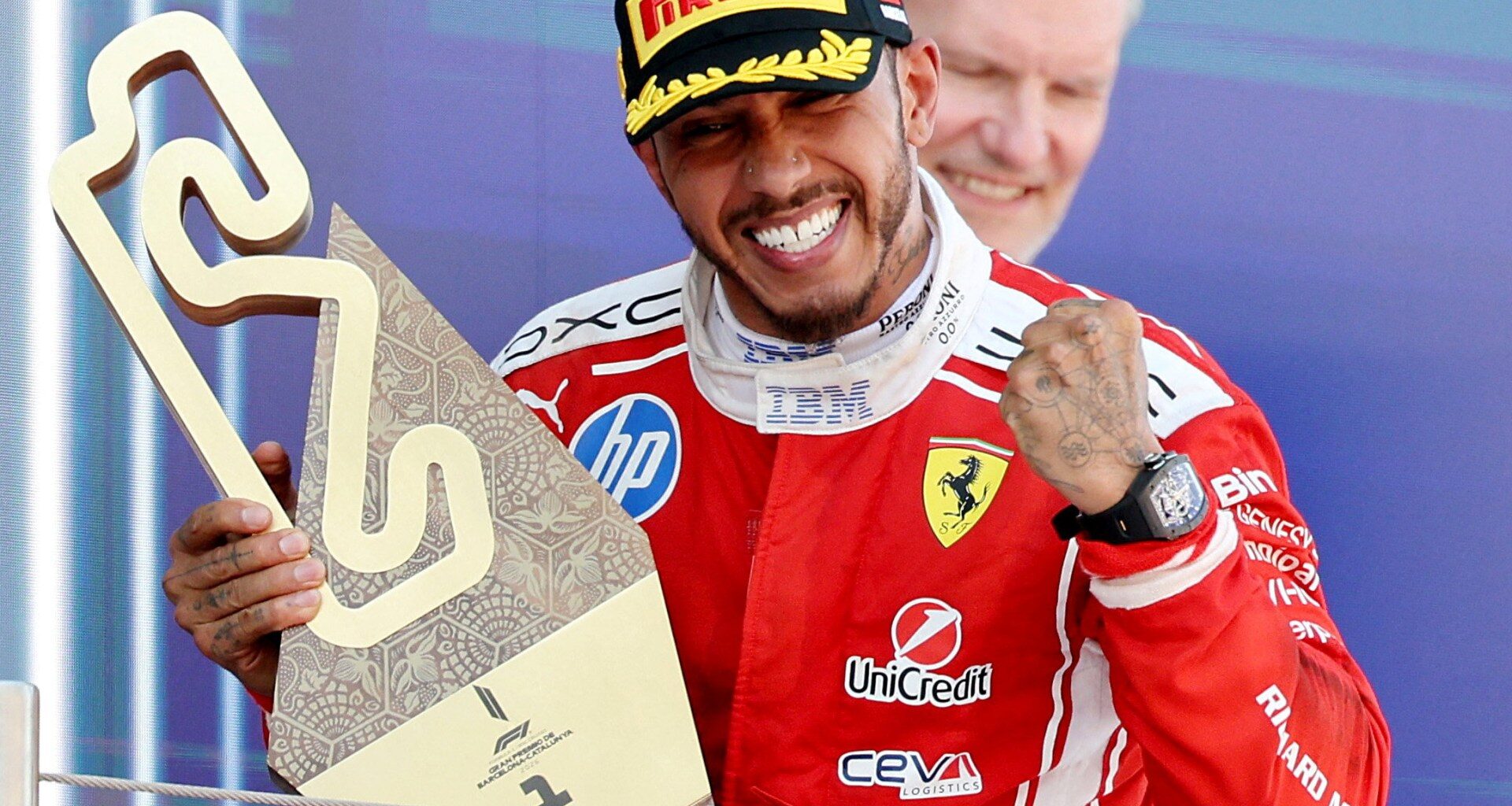 Lewis Hamilton wins first F1 race with Ferrari in Barcelona | Motorsports News