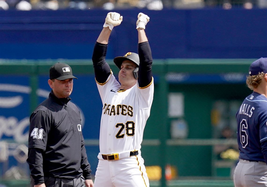 Once a 29-year-old rookie, Jake Mangum is now ‘a really valuable guy’ in his first Pirates season
