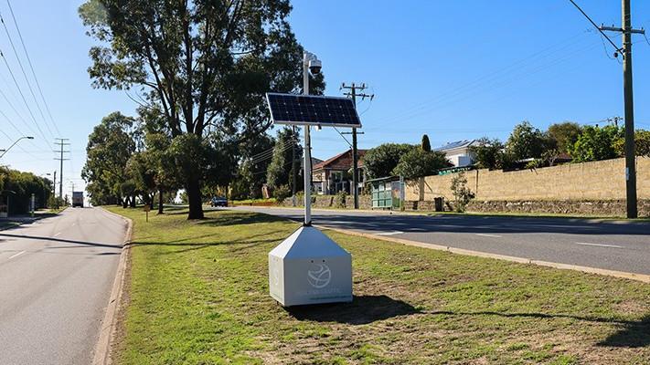 Yokine intersection latest site for AI near-miss camera tracking speed, risk ratings