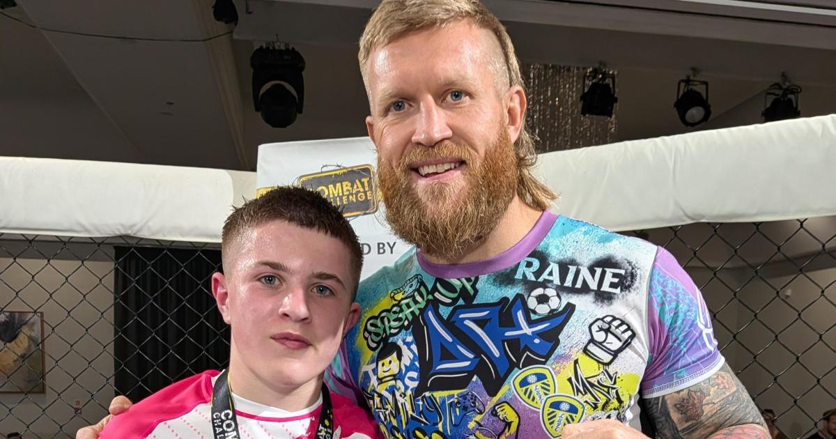 Teen MMA star Max Holdsworth wins Yorkshire title at just 14