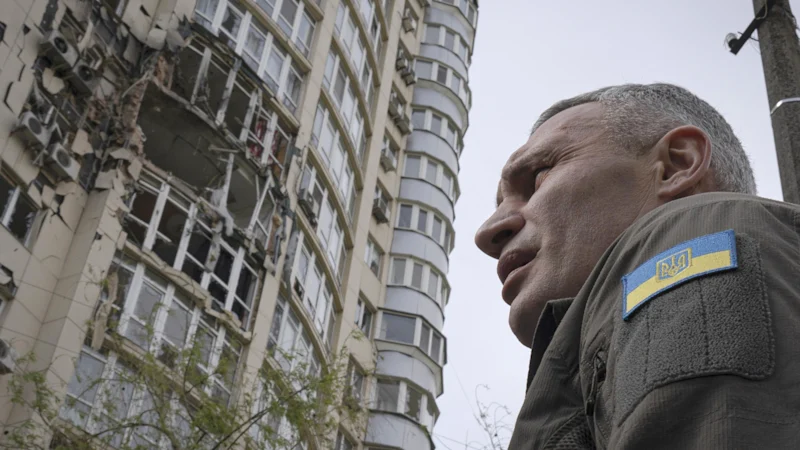 Vitali Klitschko: Kyiv mayor vows Ukraine will not give up