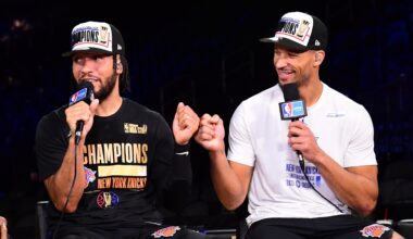 Josh Hart Appears to Shade Becky Hammon for Jalen Brunson Comments in Video After Knicks' Title Win