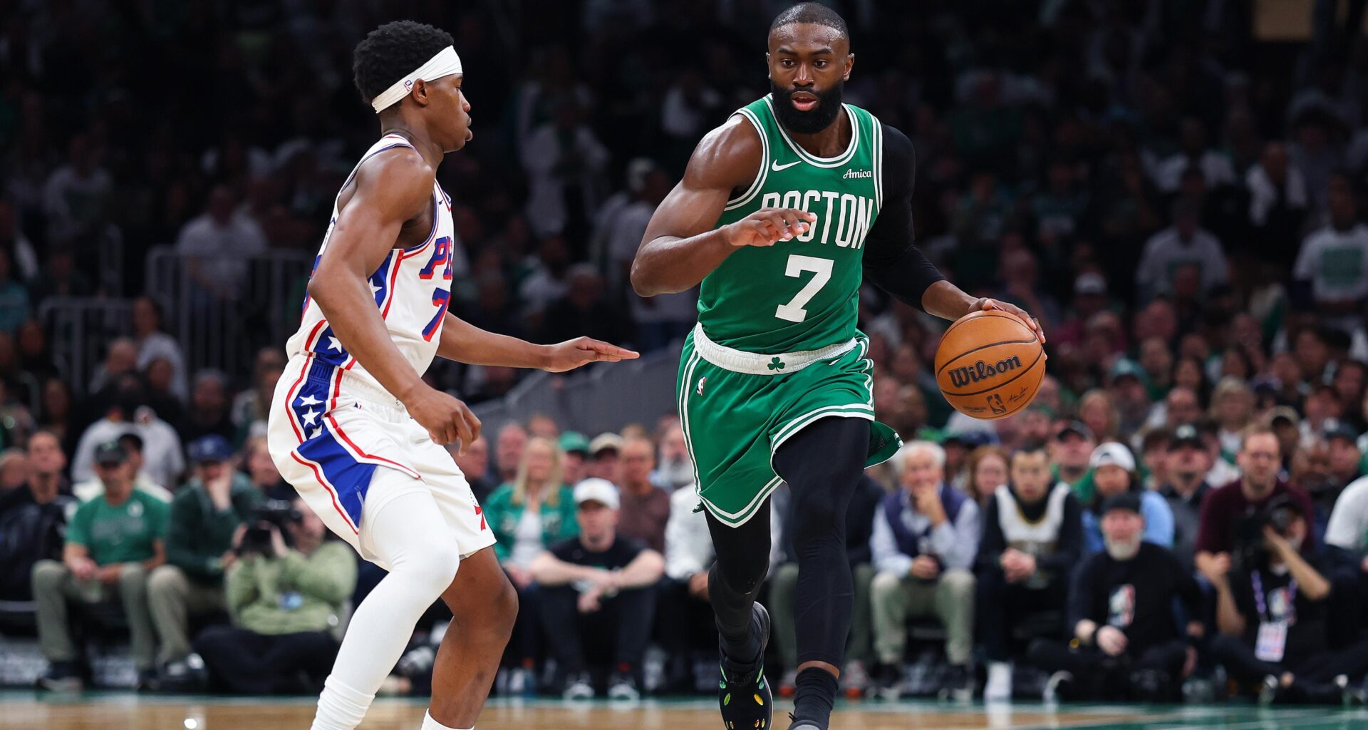 Jaylen Brown Likes IG Comment Calling for Celtics to Trade Star to a 'City Who Respects Him'