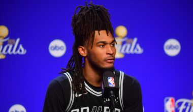 Stephon Castle Makes Bold NBA Finals Prediction After Spurs' G3 Win vs. Knicks at MSG