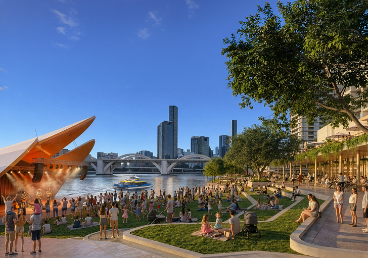 Plans accommodate hospitality, performance and entertainment spaces.