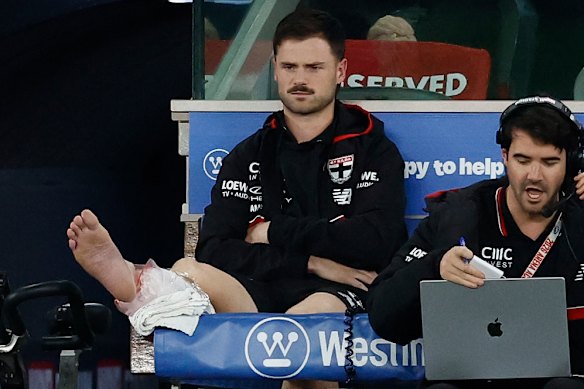 Jack Sinclair has sustained a high-grade calf injury.