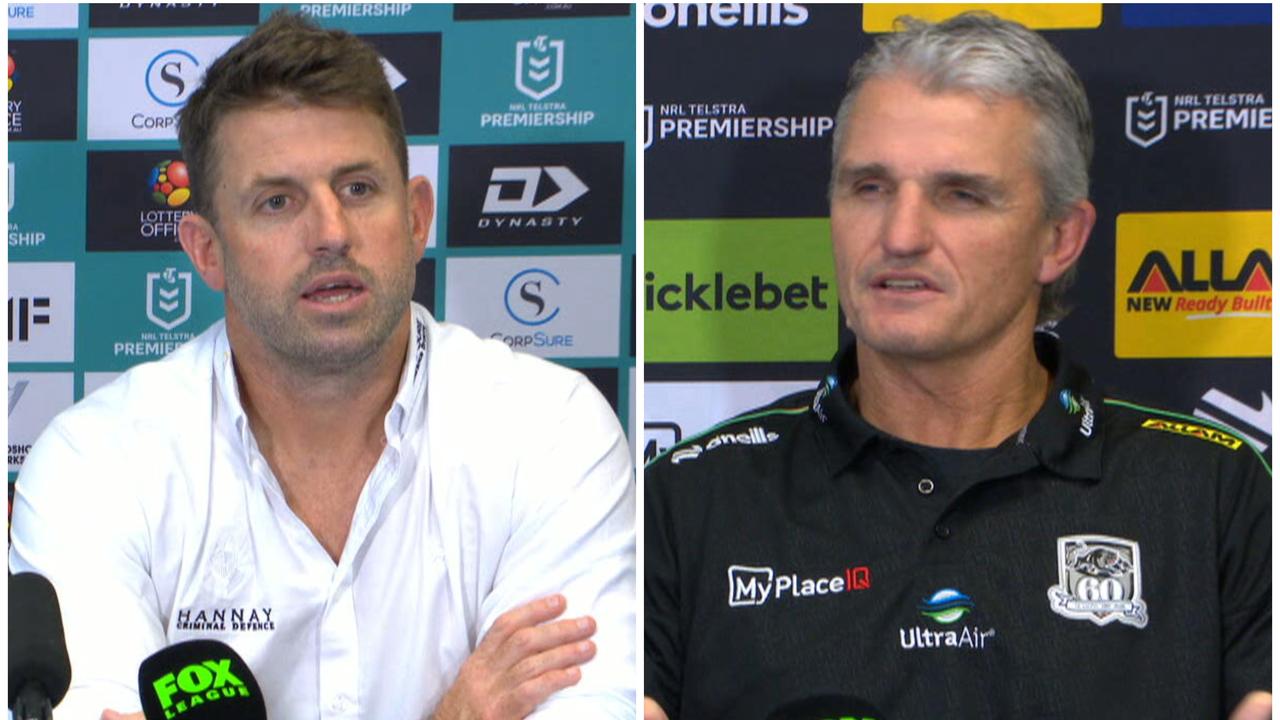 NRL 2026: Gold Coast Titans, Penrith Panthers, press conferences, Josh Hannay, Ivan Cleary, Titans beat Panthers, news, videos, highlights