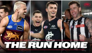 AFL 2026, The Run Home after Round 16