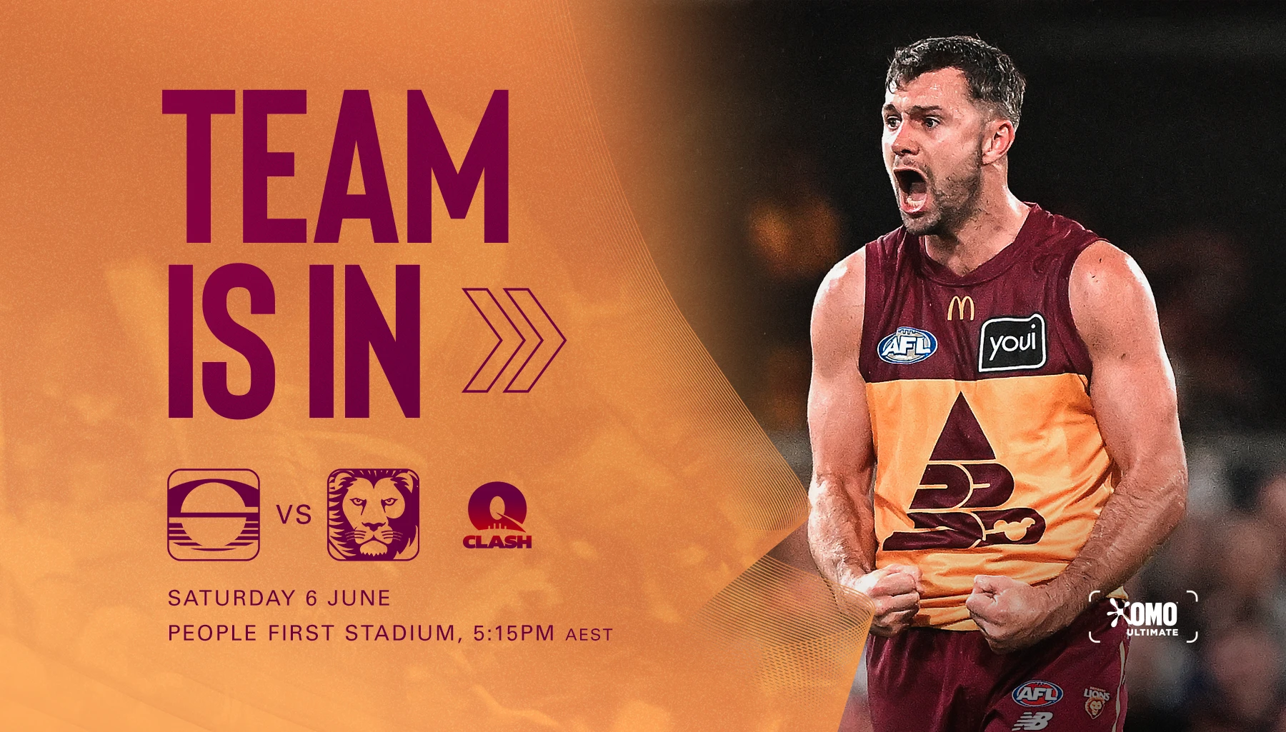 Team Announcement: Lions make three changes for QClash30