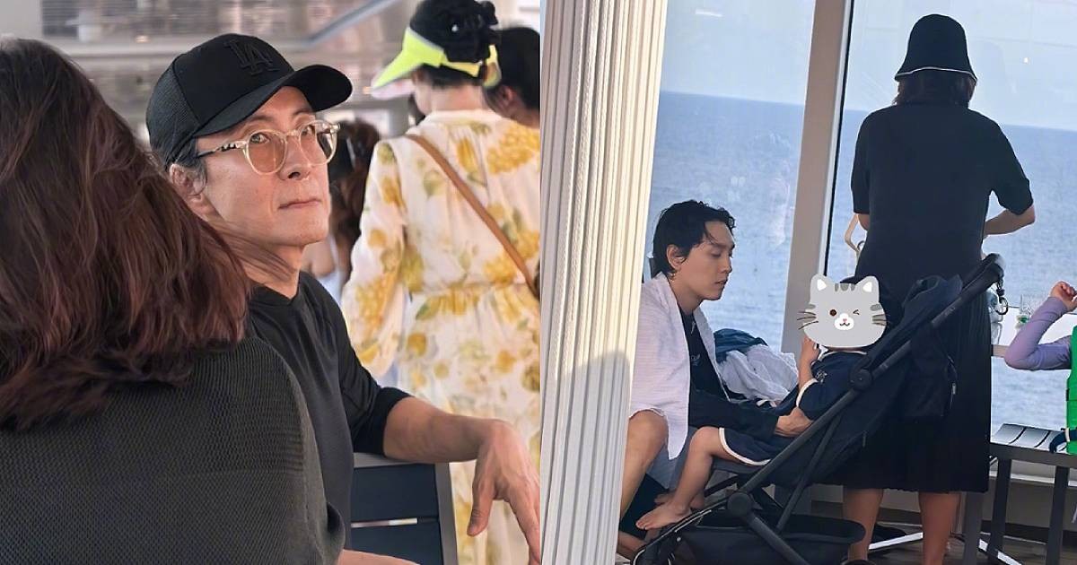 Bae Yong-joon, Park Shin-hye and their families spotted on Disney cruise in Singapore, Entertainment News