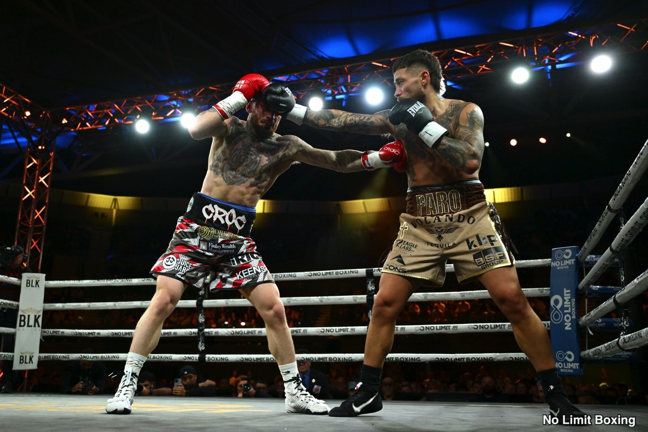Image: Liam Paro Edges Lewis Crocker To Win IBF Welterweight Title In Brisbane
