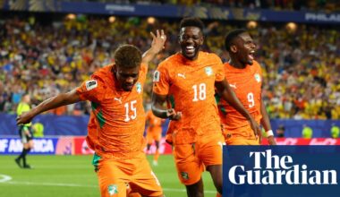 Amad Diallo scores 90th-minute winner as Côte d’Ivoire leave it late to sink Ecuador | World Cup 2026