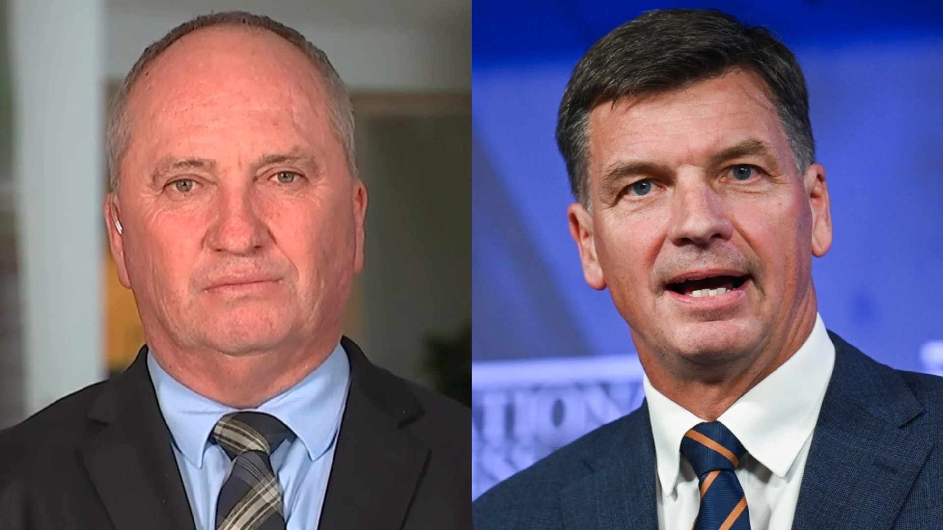 ‘Very disappointed’: Barnaby Joyce fires back at Angus Taylor