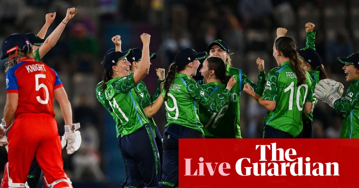 England v Ireland: Women’s T20 Cricket World Cup 2026 – live | Women's T20 World Cup 2026
