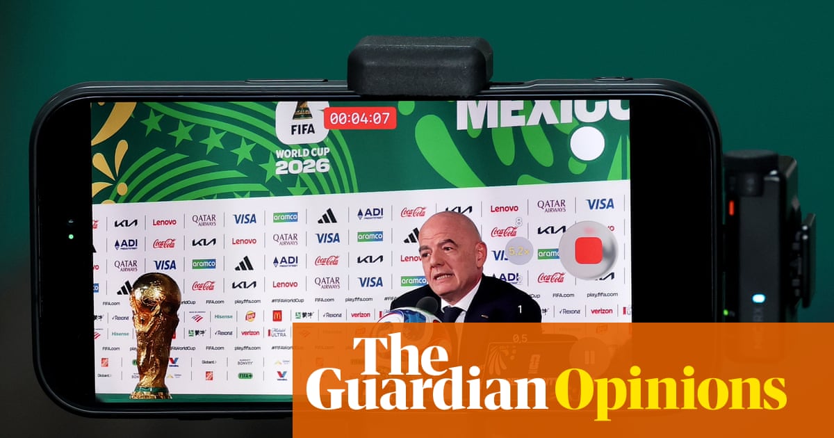 Infantino plays the hits as Fifa’s defender-in-chief on eve of World Cup | World Cup 2026