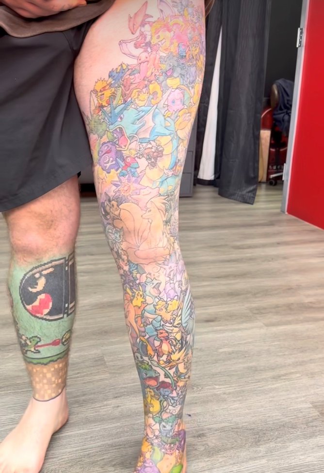 The artwork took more than six years to complete.
