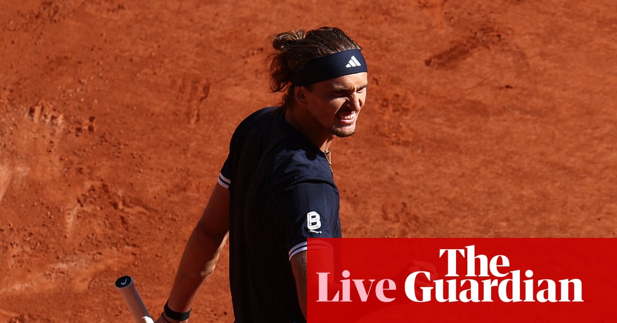 Alexander Zverev beats Jakub Mensik in four sets: French Open 2026 men’s semi-finals – live | French Open 2026