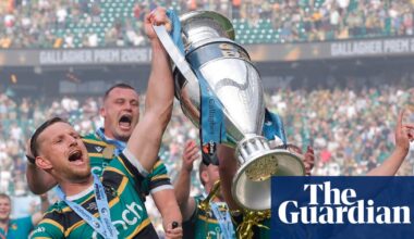 Northampton crowned Prem champions after Hendy’s double sees off Exeter | Prem Rugby