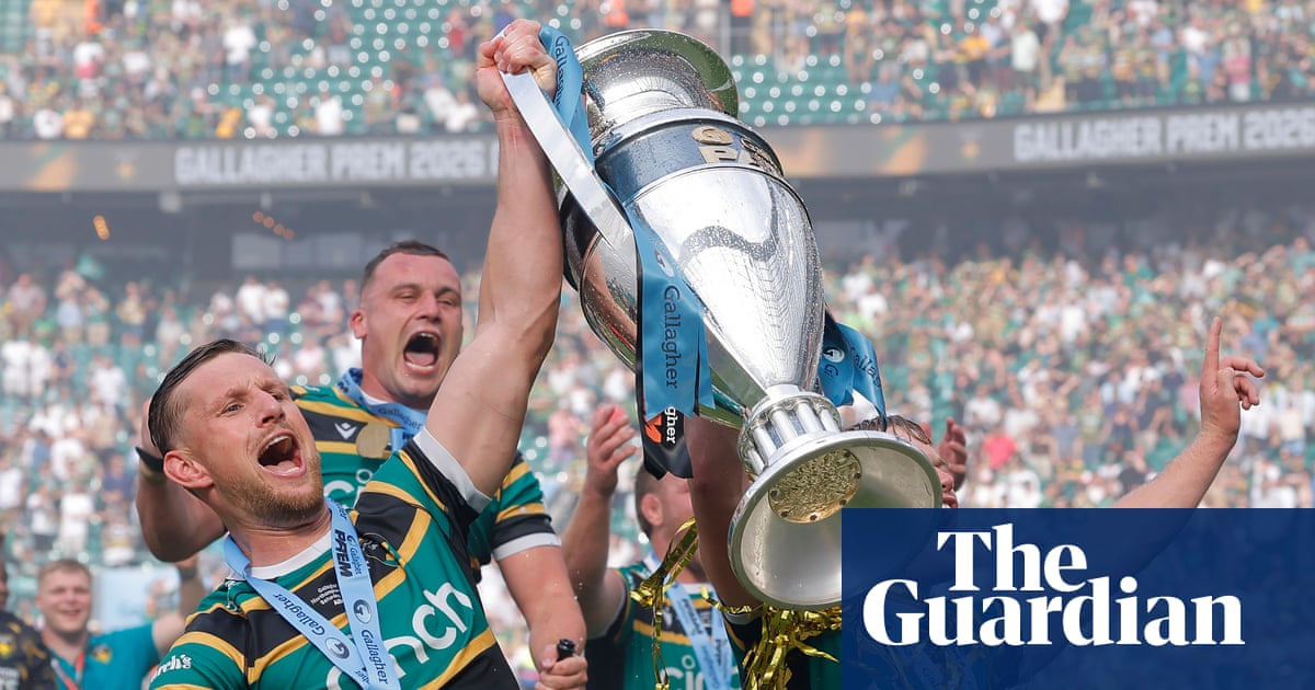 Northampton crowned Prem champions after Hendy’s double sees off Exeter | Prem Rugby