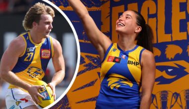 West Coast Eagles AFLW player Courtney Rowley takes to Instagram to ‘hard launch’ relationship with Tom Gross