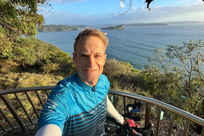 Richard Scolyer at a national park
