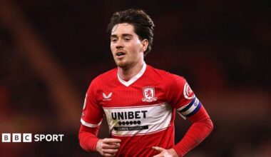 Middlesbrough midfielder Hayden Hackney