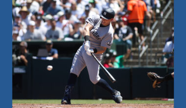 The Yankees use a 13-run 3rd inning to beat the Athletics 13-8