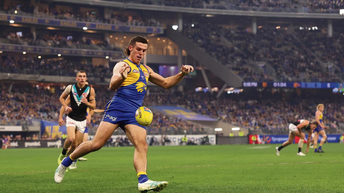 AFL: Former AFL player turned kicking coach defends Jake Waterman over goal kicking woes