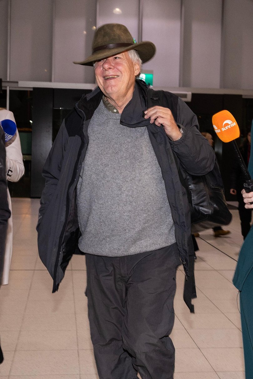 Passengers were in high spirits ahead of their final journey home. 